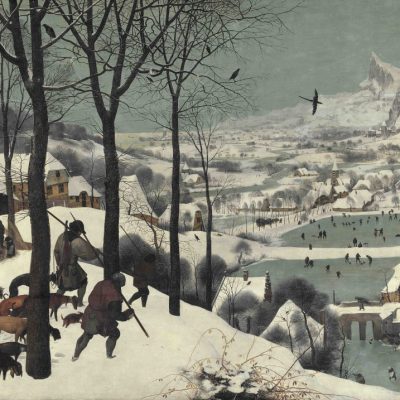 Die Jagd in der Kunst, Jagdfakten.at informiert: Pieter Bruegel d. Ä. (um 1525/30 Breda?–1569 Brüssel), Jäger im Schnee (Winter), Öl auf Eichenholz, 1565.