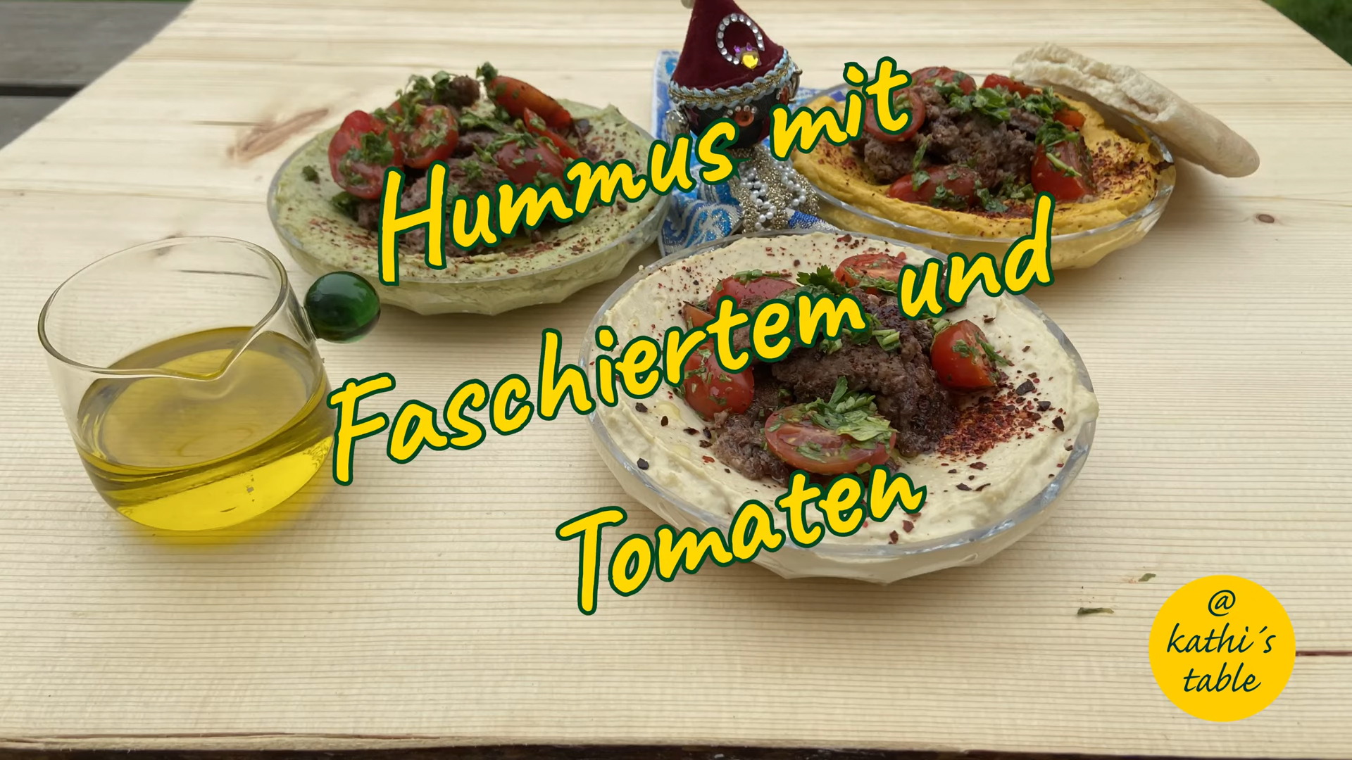 Hummus mit Hackfleisch vom Wildbret: kathi&amp;#39;s table Rezept - Jagdfakten.at
