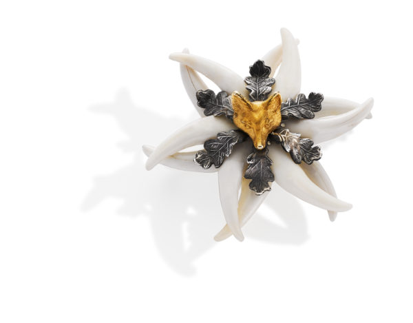 Jagdschmuck Handwerk Fuchshaken, Jagdfakten.at