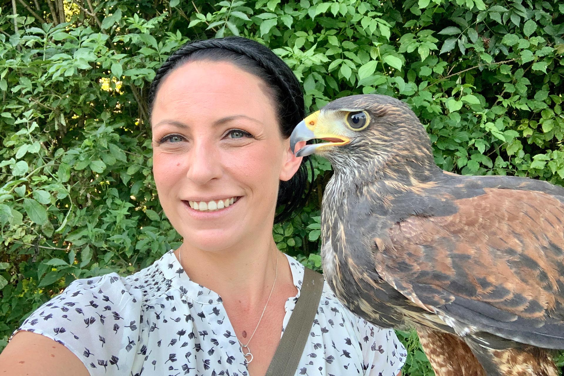 Jagd mit Greifvögel, Claudia Lembach über die faszinierende Falknerei