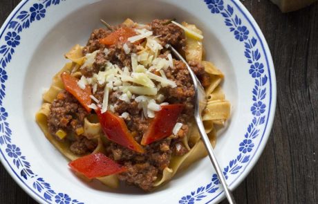 Wildes Weihnachtsmenü - Wildschweinpappardelle; Jagdfakten.at wünscht guten Appetit!