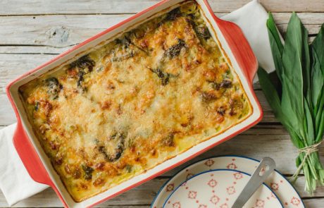 Baerlauchrezepte vom Starkoch: Gratin vom Baerlauch - Jagdfakten.at informiert