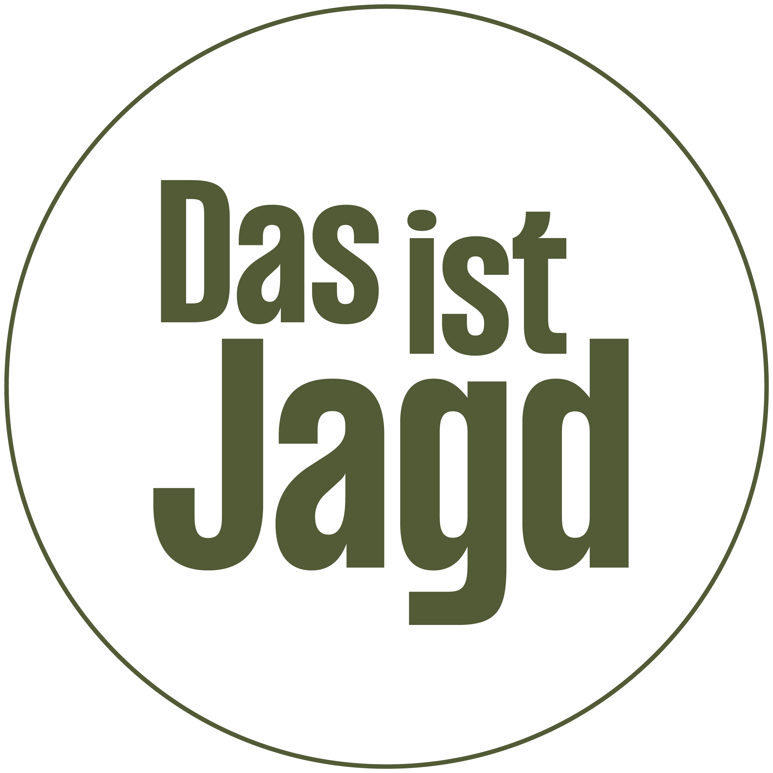 Logo: Das ist Jagd