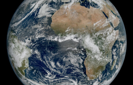 Die Erde aus dem Weltall