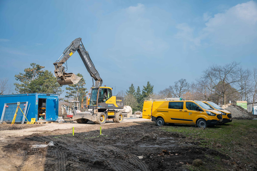 FIWI Baustelle, Foto: Thomas-Suchanek FIWI - Neubau und Generalsanierung: Jagdfakten.at informiert