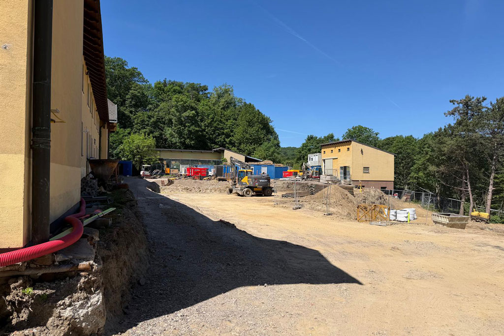 FIWI Baustelle Ende Mai 2026, Foto: Michaela Landbauer FIWI - Fit für die Wildtierforschung der Zukunft: Jagdfakten.at informiert